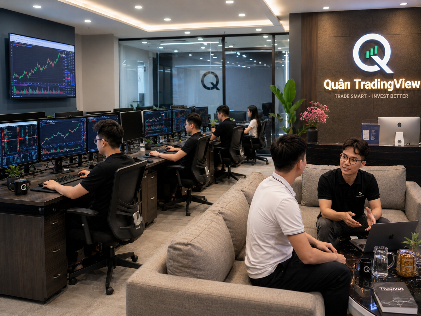 Khu vực giao dịch & tư vấn